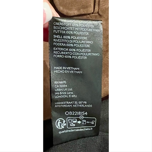 We The Free Paper Cut Faux Suede Blazer | Brown Bear - Picture 9 of 9